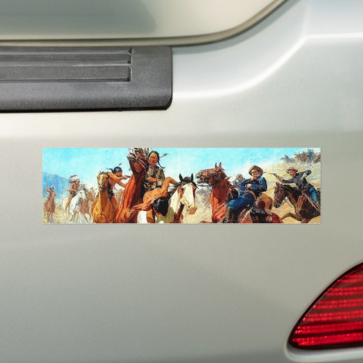 Het Oude Westen Bumpersticker (Op auto)
