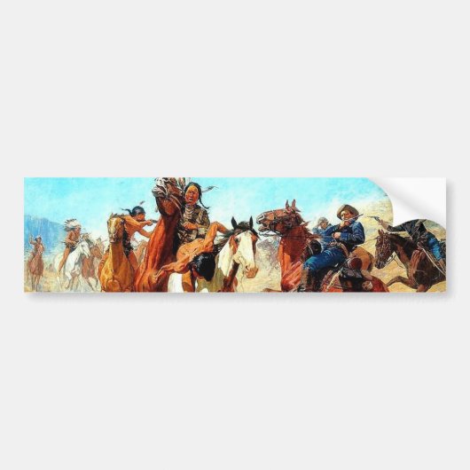 Het Oude Westen Bumpersticker (Voorkant)