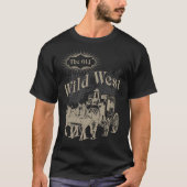Het oude wilde westen t-shirt (Voorkant)