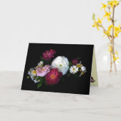 Het ouderwetse Moederdag van Rozen Kaart (Gele Bloem)