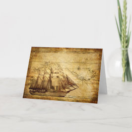 Het oudste Schip van de Wereldkaart Kaart
