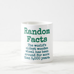 Het oudste wiel ter wereld - Trivia Feit Koffiemok