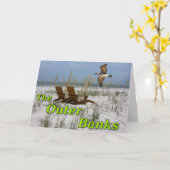 HET OUTER BANKS WENSKAART KAART (Gele Bloem)