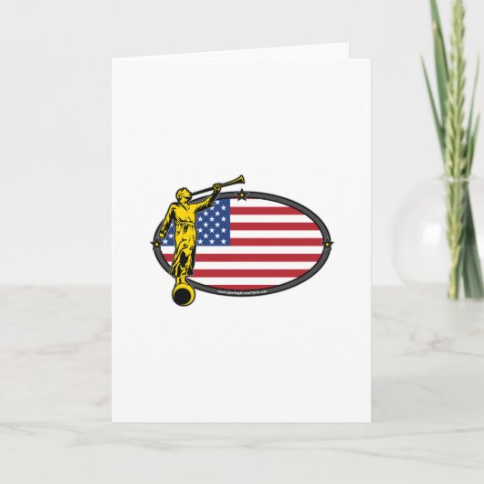 Het Ovaal van de Opdracht van de V.S. LDS geen Kaart (Voorkant)