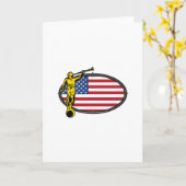 Het Ovaal van de Opdracht van de V.S. LDS geen Kaart (Gele Bloem)