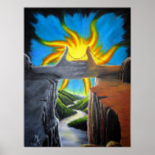 Het overbruggen van de kranen poster (Voorkant)