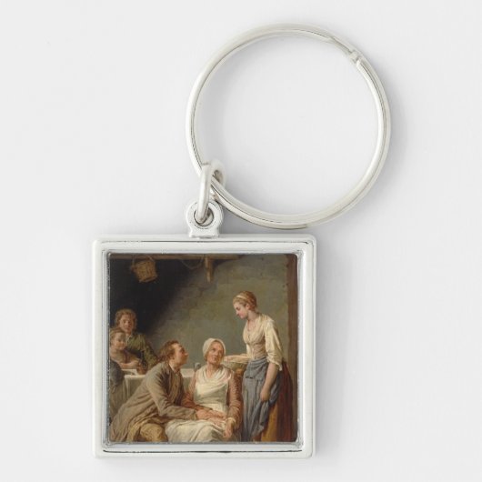 Het overeengekomen voorstel sleutelhanger (Voorkant)