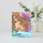 Het overgaan door briefkaart (Staand voorkant)