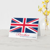 Het overgaan uit Parade Gefeliciteerd voor Broer Kaart (Gele Bloem)