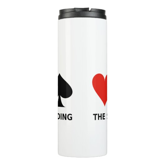 Het overgaan van de oplossing tot Overbidding Brid Thermosbeker (Achterkant)