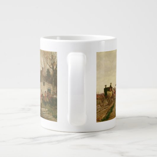 Het overgaan van de Post Grote Koffiekop (Achterkant)