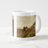 Het overgaan van de Post Grote Koffiekop (Voorkant rechts)