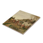 Het overgaan van de Post Tegeltje (Zijkant)