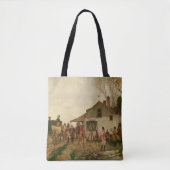 Het overgaan van de Post Tote Bag (Voorkant)