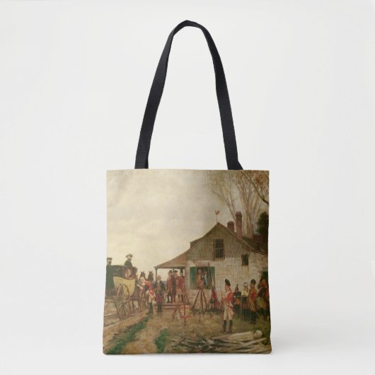 Het overgaan van de Post Tote Bag (Voorkant)