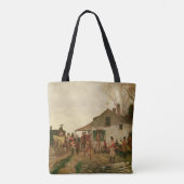 Het overgaan van de Post Tote Bag (Achterkant)