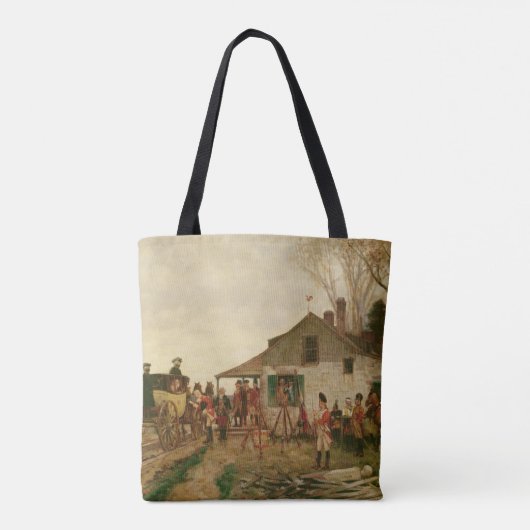 Het overgaan van de Post Tote Bag (Achterkant)