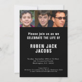 Het overgaan van een legendarische fotomalplaatje  aankondiging (Achterkant)