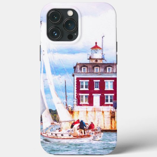 Het overgaan van Ledge Lichte Hoesje-Mate iPhoneGe Case-Mate iPhone Case (Achterkant)