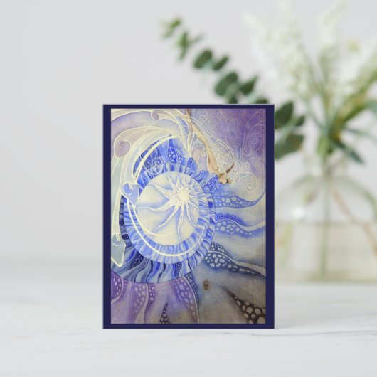 Het overgeven zich briefkaart (Staand voorkant)