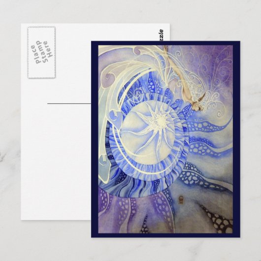 Het overgeven zich briefkaart (Voorkant / Achterkant)