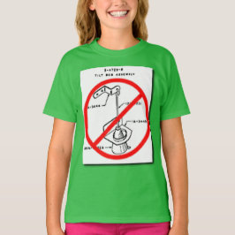 Het Overhellen van het einde T-shirt