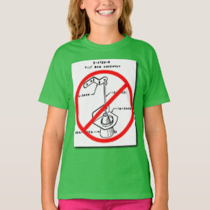 Het Overhellen van het einde T-shirt