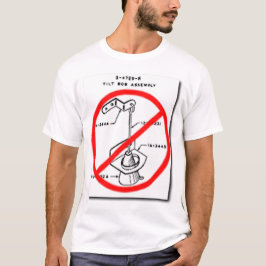Het Overhellen van het einde T-shirt