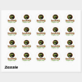 Het overleven van de Oregon Trail Ronde Sticker (Vel)