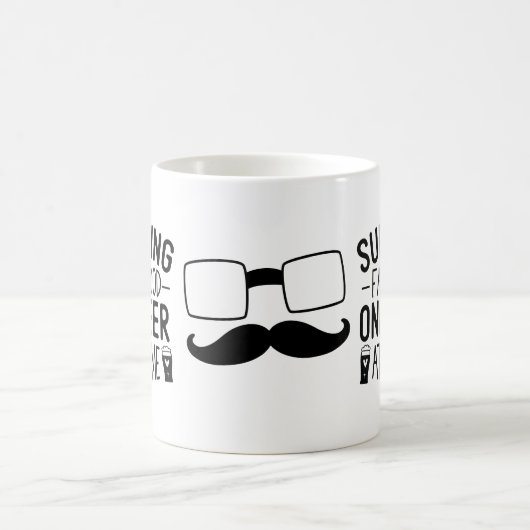 Het overleven van vaderschap één bier per keer Mok (Center)