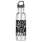 Het overleven van vaderschap één bier per keer waterfles  (Voorkant)