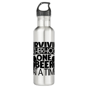 Het overleven van vaderschap één bier per keer waterfles 