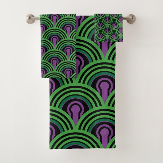 Het Overlook hotel patroon Bad Handdoek (Insitu)