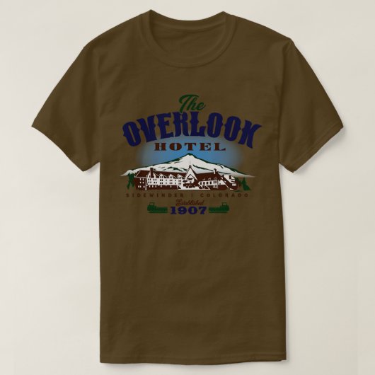 Het Overlook Hotel T-shirt (Design voorkant)