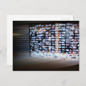 Het overschrijden van online grenzen briefkaart (Voorkant / Achterkant)