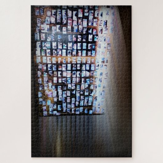 Het overschrijden van online grenzen legpuzzel (Verticaal)