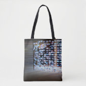 Het overschrijden van online grenzen tote bag (Voorkant)