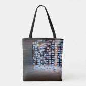 Het overschrijden van online grenzen tote bag (Achterkant)