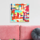 Het Oversteeksel 12x12 Gewikkeld Canvas Afdruk (Insitu (Woonkamer))