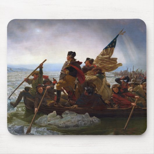 Het oversteken van de Delaware rivier, George Wash Muismat (Voorkant)