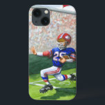 Het oversteken van de Lijn van het Goal voor een T iPhone 13 Hoesje<br><div class="desc">Hoor de menigte terwijl zij hun favoriete football speler zien die de doellijn voor een touchdown kruist! Jay Throckhypotheon schilderde deze dynamische scène. Koop een kopie voor jezelf of geef het als cadeau aan de football fan in je leven!</div>