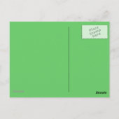 Het overweldigende Briefkaart van de Pauw (Achterkant)