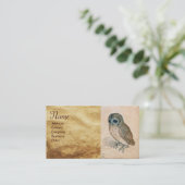 HET OWL-Monogram Visitekaartje (Staand voorkant)