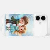 Het paar van de liefde fee iPhone 16 Hoesjes (Achterkant (horizontaal))