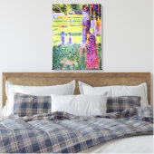 Het Paar van Georges Seurat,  Pointillisme Canvas Afdruk (Insitu (Slaapkamer))