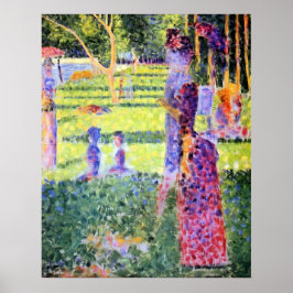 Het Paar van Georges Seurat,  Pointillisme Poster