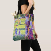 Het Paar van Georges Seurat,  Pointillisme Tote Bag (Dichtbij)