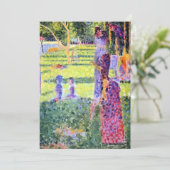 Het Paar van Georges Seurat, Vintage-Pointillisme (Staand voorkant)