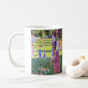 Het Paar van Georges Seurat, Vintage Pointillisme Koffiemok