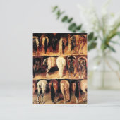 Het paard briefkaart (Staand voorkant)